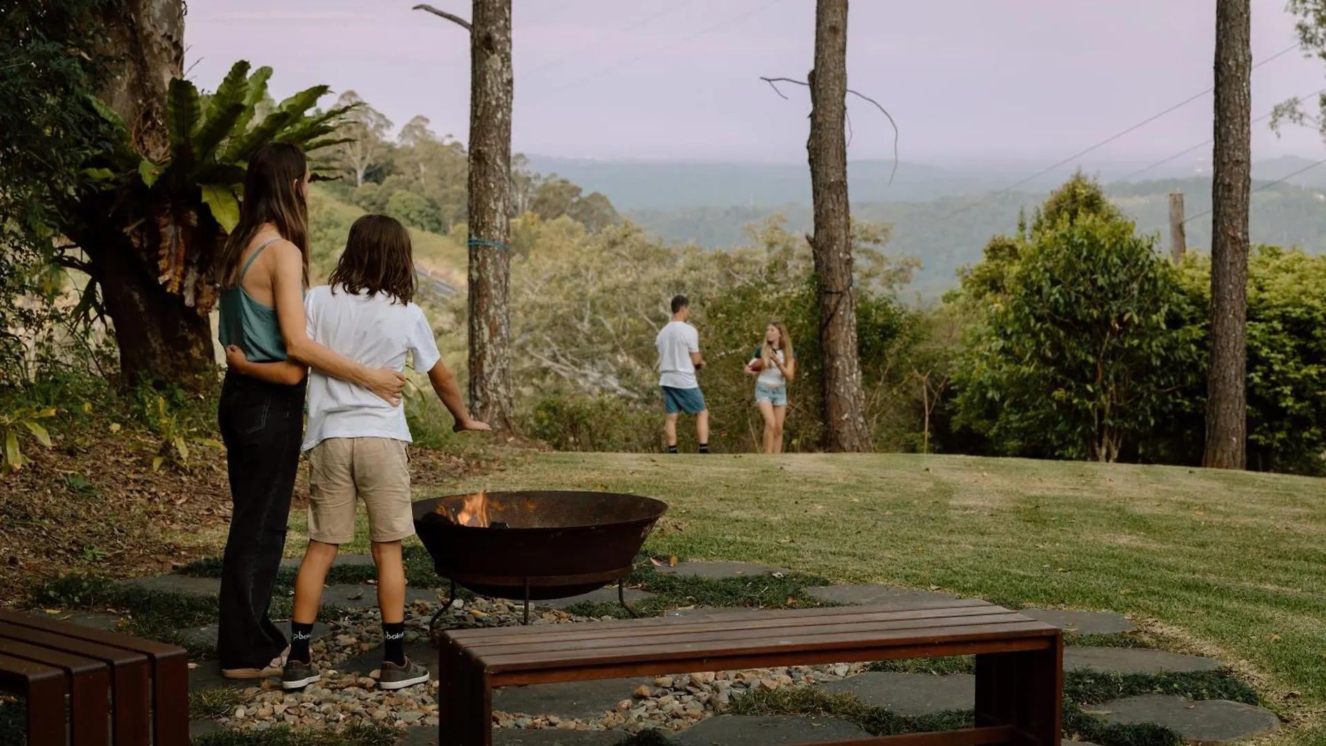 펜션 Executive Paradise High On Hill With Incredible Views, Firepit & Games Perfect For Groups Of Family And Friends Balmoral Ridge